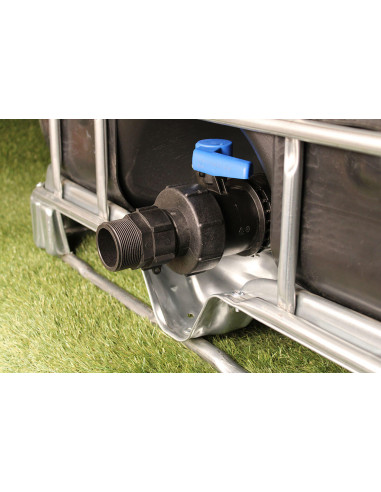 Raccord cuve S100X8 - Fileté mâle 2'' Pas gaz (50-60 mm)