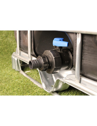 Raccord cuve S100X8 - Embout droit Diamètre 40 mm