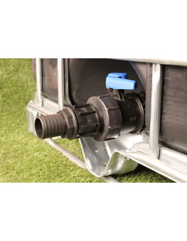 Raccord cuve S100X8 - Embout droit Diamètre 50 mm