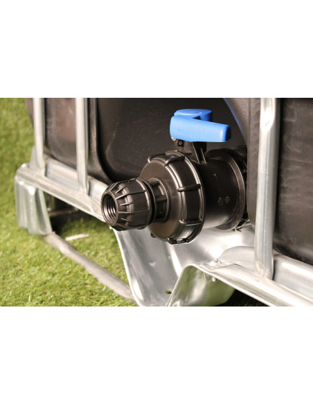 Raccord cuve eau S100X8 - Raccord compression Diamètre 32 mm