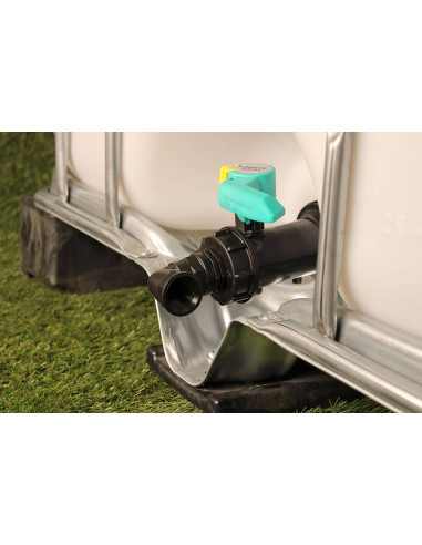 Raccord S60X6 - Sortie coudée femelle 1'' Pas gaz (26-34 mm)