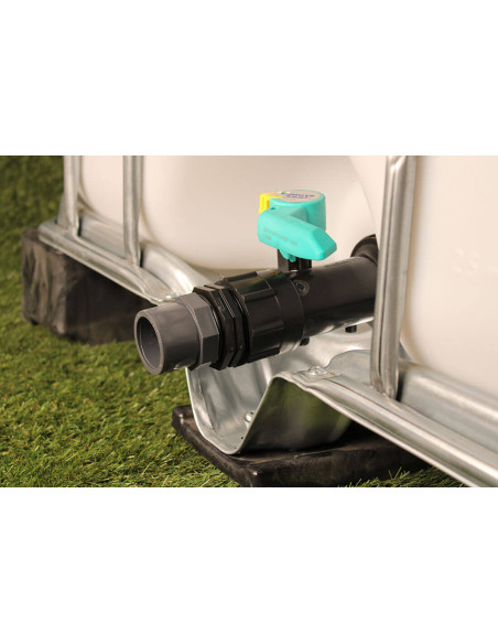 Raccord S60X6 cuve eau - Sortie PVC 40/50 mm