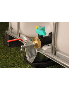 Raccord cuve eau S60X6 Laiton – Robinet laiton chromé 15 mm 2