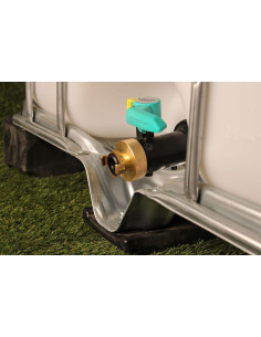 Raccord cuve eau S60X6 laiton - Raccord express mâle 2
