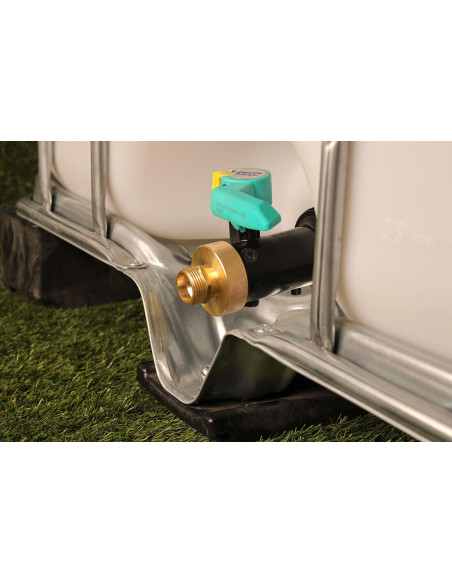 Raccord S60X6 Laiton - Fileté mâle 1'' Pas gaz (26-34 mm)