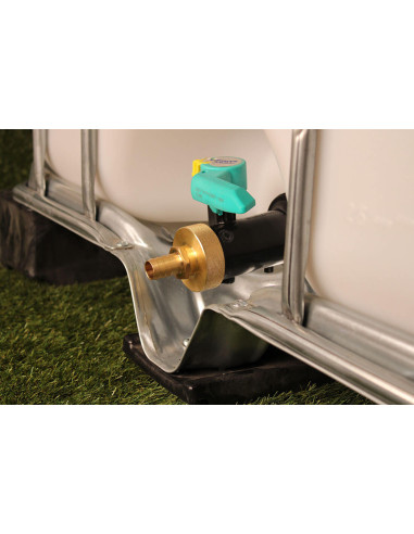 Raccord cuve S60X6 laiton - Embout droit Diamètre 19 mm