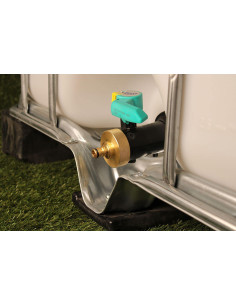 Raccord cuve eau S60X6 Laiton - Embout rapide 2