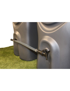 Kit de raccordement souple pour récupérateurs d’eau de pluie (filetage 1'' – 26x34) 2