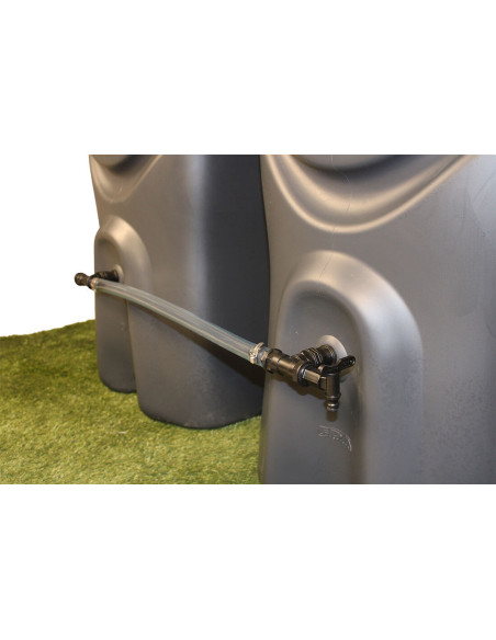 Kit de raccordement souple pour récupérateurs d’eau de pluie (filetage 1" – 26x34)