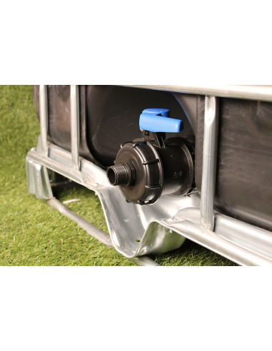 Raccord cuve S100X8 - Fileté mâle 1'' Pas gaz (26-34 mm)