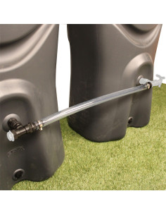 Kit d'extension souple pour récupérateurs d’eau de pluie (filetage 3/4" – 20x27) 2