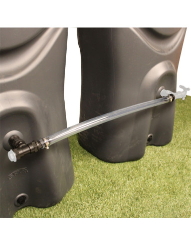 Kit d'extension souple pour récupérateurs d’eau de pluie (filetage 3/4" – 20x27)