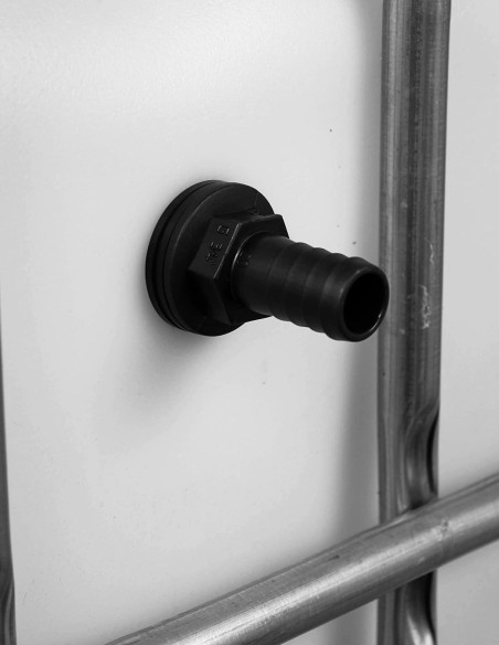 Trop-plein cuve eau 1000L - Embout droit Diamètre 20 mm  - Multicuves