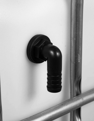 Trop-plein cuve eau 1000L - Embout coudé Diamètre 20 mm