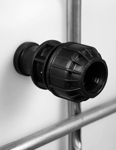 Trop-plein cuve eau 1000L - Droit pression Diamètre 32 mm