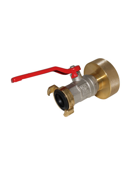 Raccord S60X6 laiton - Vanne 1/4 de tour laiton et raccord express