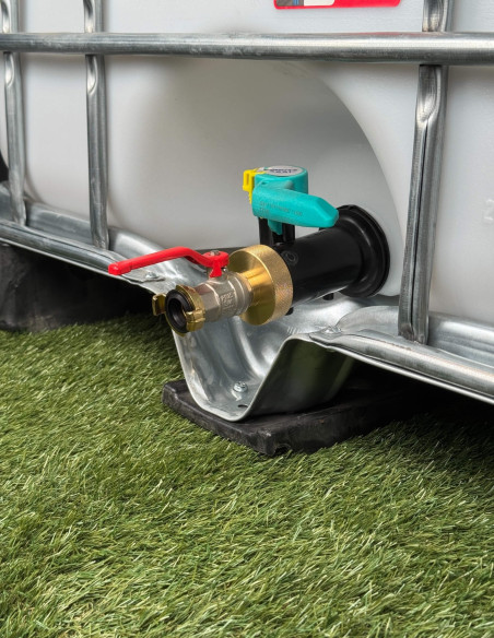 Raccord S60X6 laiton - Vanne 1/4 de tour laiton et raccord express