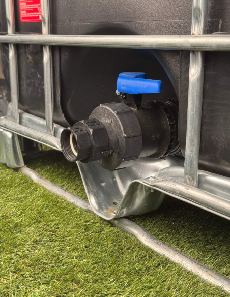 Raccord cuve S100X8 - Taraudé Femelle 1''1/2 Pas gaz (40x49 mm)