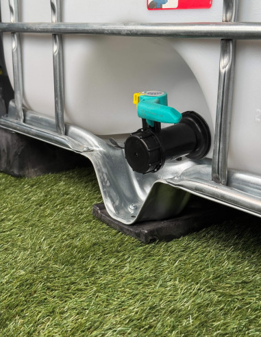 Bouchon plein pour vanne 2'' S60X6 cuve eau 1000L