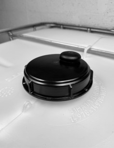 Couvercle de cuve eau 1000L - Diamètre 150 mm + évent 2