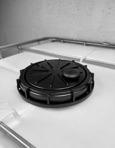 Couvercle de cuve eau 1000L - Diamètre 220 mm + évent