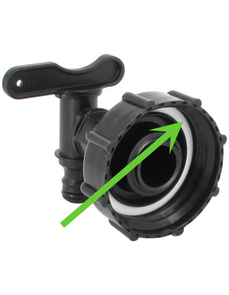 Lot de 5 joints plats 2'' blanc EPDM (joint pour raccords S60X6) Lot de 5 joints plats 2'' blanc EPDM (joint pour raccords S60X6)