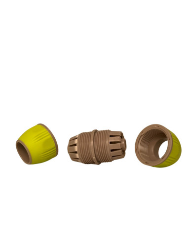 2 Raccords Réparateur Universel Aquaflow - Diamètre 12/15/19 mm