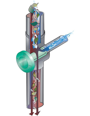 Collecteur Filtrant Eau de Pluie 3P Filtre Inox