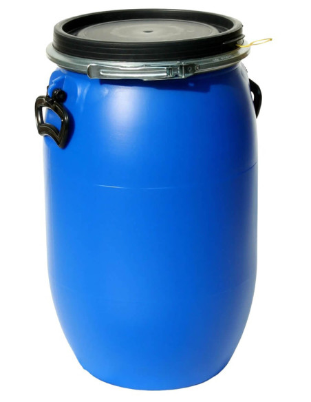 Fût plastique à ouverture totale 30 litres