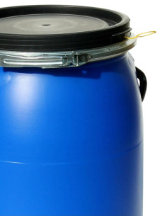 Fût plastique à ouverture totale 30 litres 2