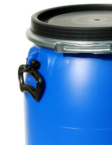 Fût plastique à ouverture totale 30 litres