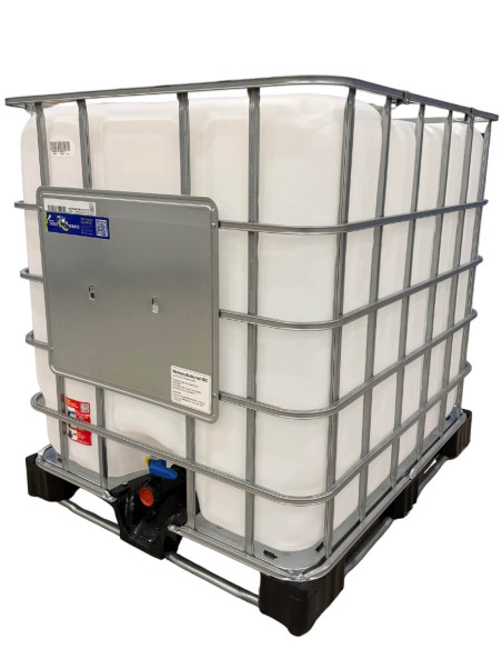 Cuve IBC 1000 litres blanche RECO avec palette PE