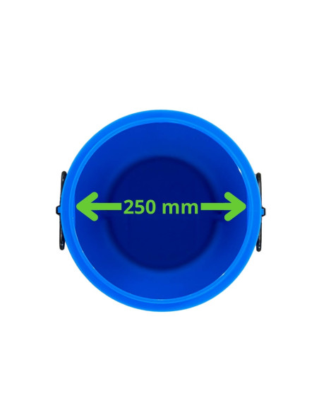 Dimensions de l'ouverture totale d'un fût de 30 litres