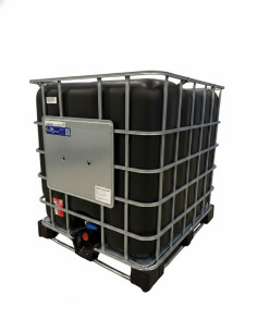 Cuve IBC poche neuve 1000 L noire – Récupérateur d’eau de...