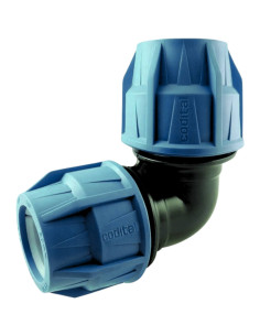 Manchon compression coudé Ø32 mm x Ø32 mm - kit couplage cuve