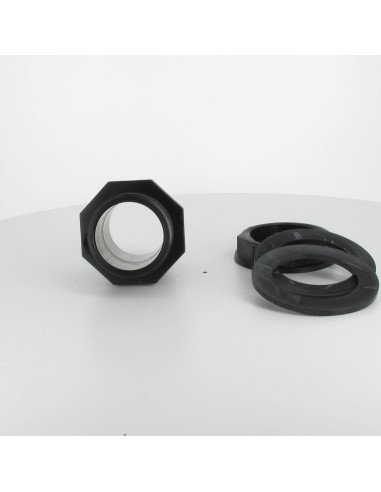 Trop-plein cuve eau 1000L - Filete 2" Pas gaz (50-60 mm) - Version longue