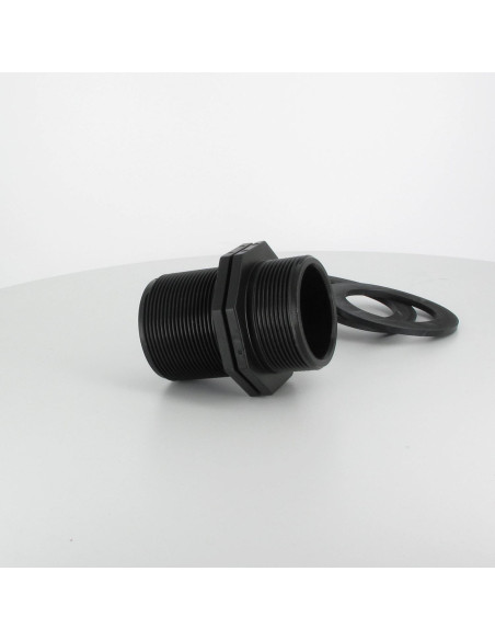 Trop-plein cuve eau 1000L - Filete 2" Pas gaz (50-60 mm) - Version longue