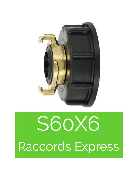 Raccords S60X6 Raccords Express