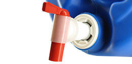 Robinet Pour Cuve Plastique / Récupérateur Eau De Pluie - Poignée Rotative 360°, Installation Facile, Usage Jardin