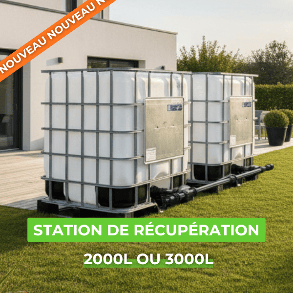 Stations de récupération 2000l et 3000l