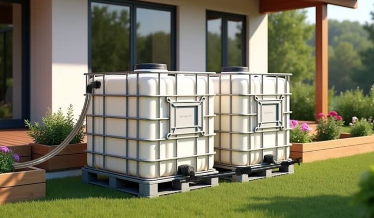 Cuves de récupération d'eau - 1000L