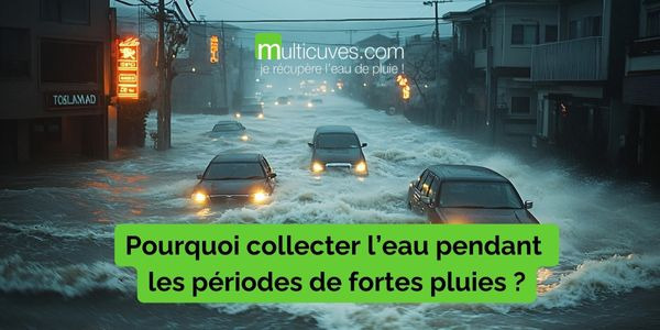 Pourquoi collecter l’eau pendant les périodes de fortes pluies ?