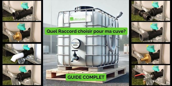 Les Raccords spécialisés pour la récupération d'eau de pluie